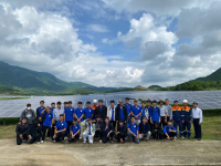 Chuyến tham quan thực tế đầy bổ ích của sinh viên khoa Điện – Điện tử tại nhà máy điện mặt trời KN Cam Lâm