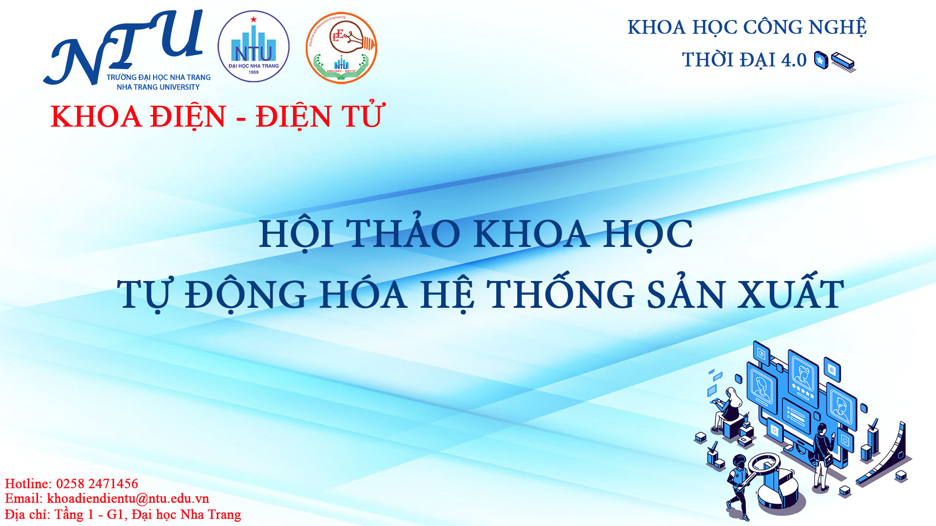 Hội thảo khoa học cấp khoa năm 2022: Tự động hóa hệ thống sản xuất